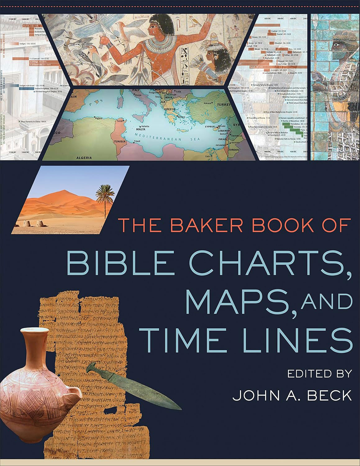 Baker Bible Charts Maps and Time Lines book cover.